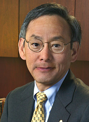 Nobelprijswinnaar Chu